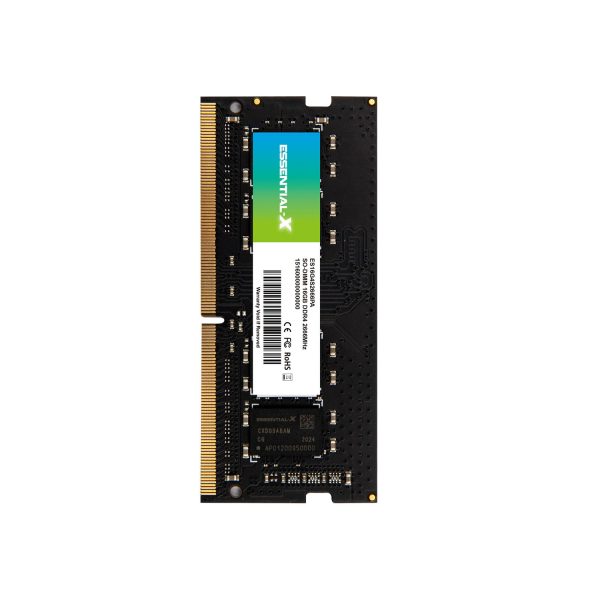 Exascend Essential-X 16GB DDR4 3200MHz, Ram Memory Sodimm - Gambar 3