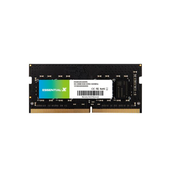 Exascend Essential-X 8GB DDR4 3200MHz, Ram Memory Sodimm