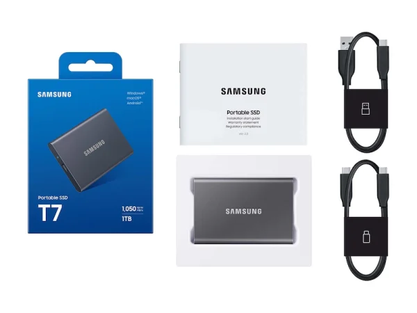 Samsung Portable SSD T7 USB 3.2 Gen 2 - Gambar 8
