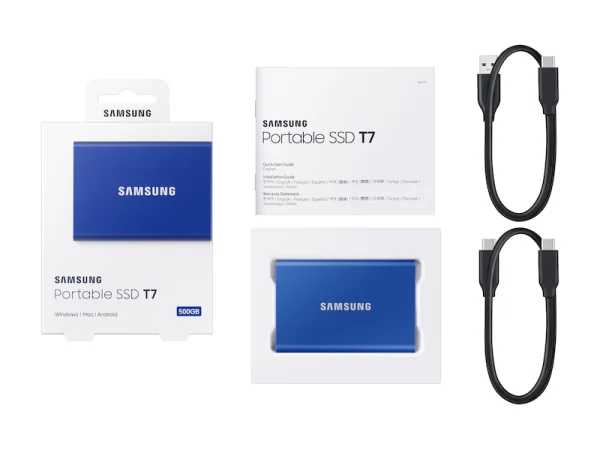 Samsung Portable SSD T7 USB 3.2 Gen 2 - Gambar 4