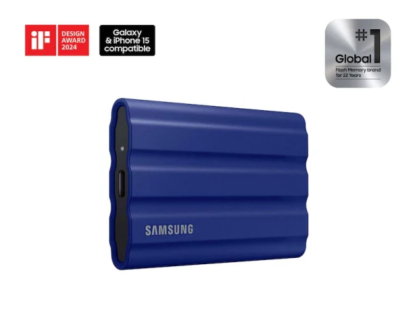 Samsung Portable SSD T7 Shield USB 3.2 Gen 2 - Gambar 3