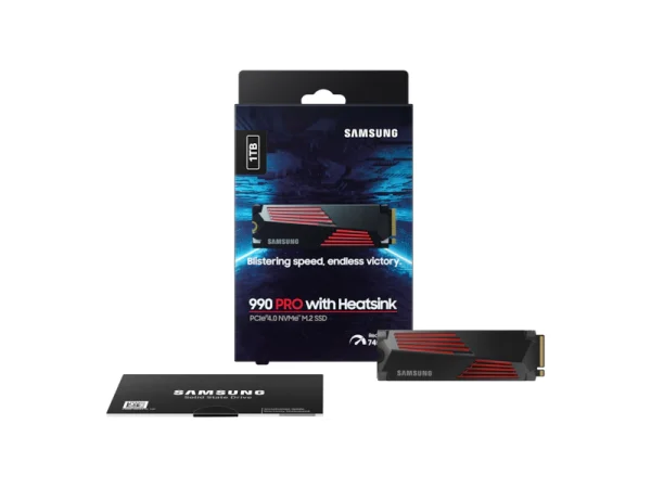 Samsung 990 Pro with Heatsink SSD NVMe™ M.2 - Gambar 2