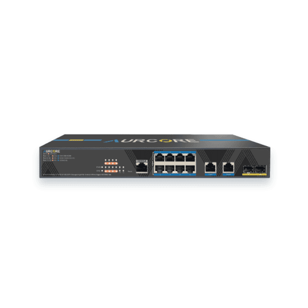 Aurcore AES2001P Network Switch 8GE (AP), 2GE, 2SFP, PoE/PoE+